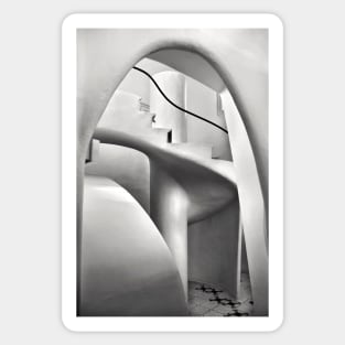 Staircase in Casa Batllo Sticker